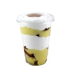 Parfait Cup Yellow Whip Cream