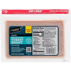 Signature Select Turkey Breast Oven Roasted 97% Fat Free - 24 Oz