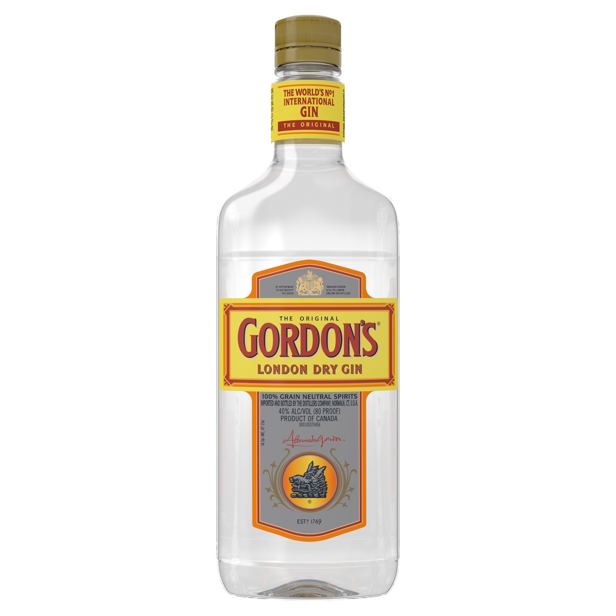 slide 1 of 4, Gordon's London Dry Gin, 750 ml