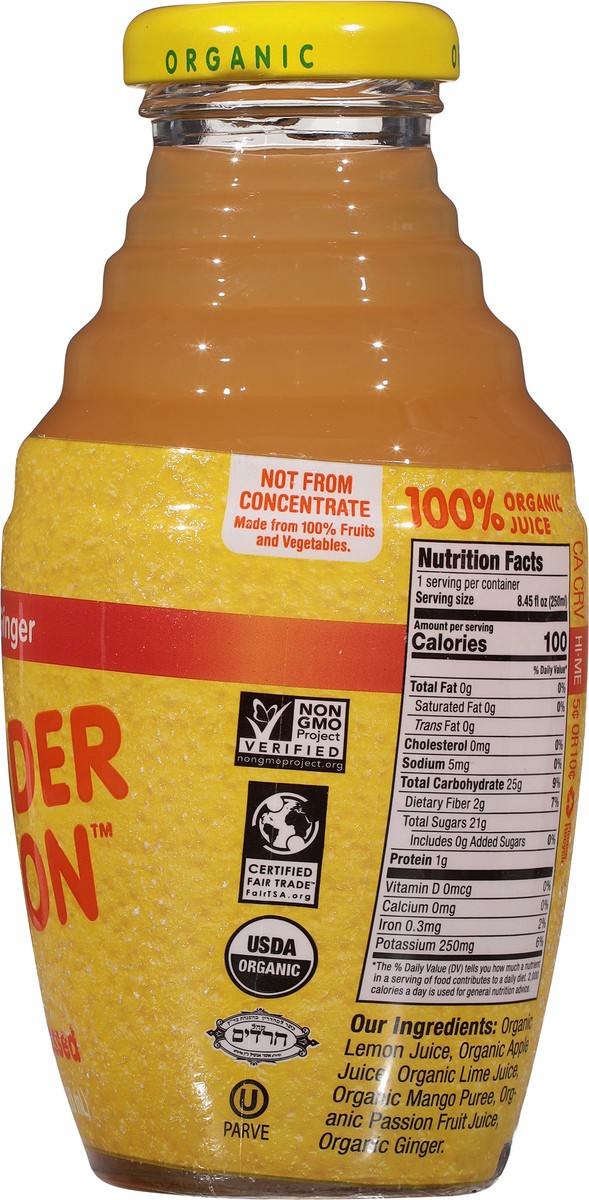 slide 2 of 14, Wonder Lemon Lemon Ginger Juice 8.45 fl oz, 8.45 fl oz