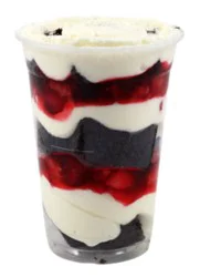 Parfait Cup Chocolate With Whip Cream