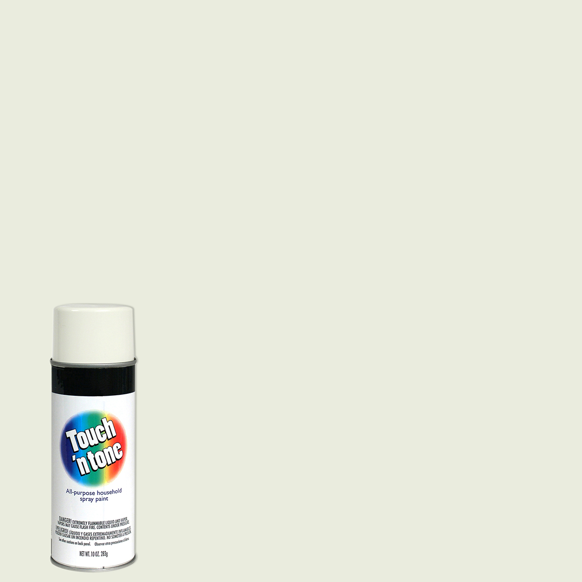 slide 1 of 5, Touch 'n Tone All-Purpose Household Spray Paint, Gloss White, 10 oz