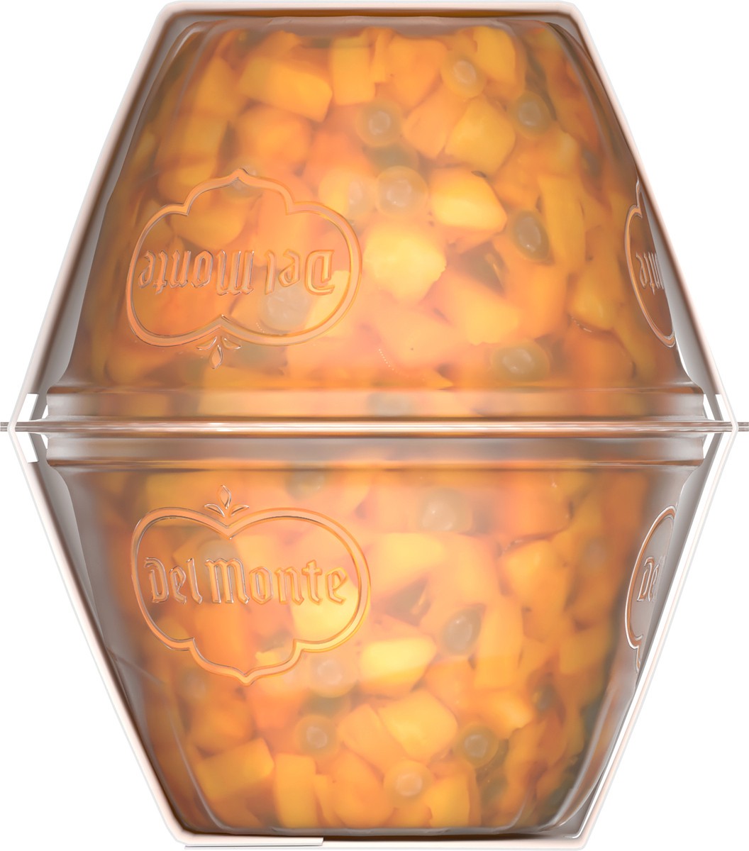 slide 3 of 7, Del Monte Tropical Mixed Fruit Flavor Bubble Fruit 4 Cups 3.5 oz Cup/Tub/Bowl 4 ea Sleeve, 4 ct