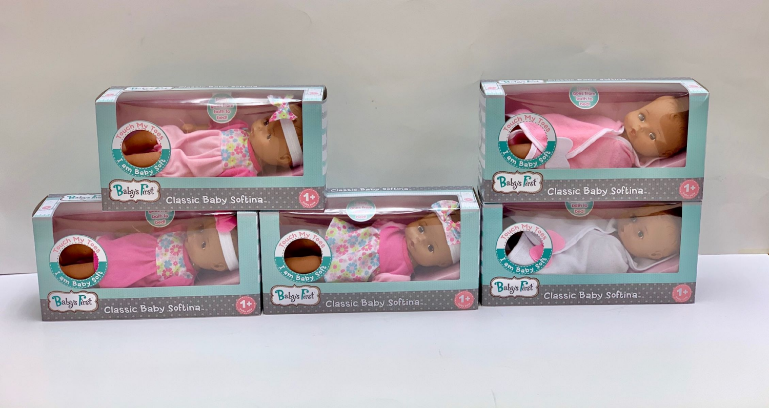 slide 3 of 4, Baby's First Softina and Bathtime, 1 ct