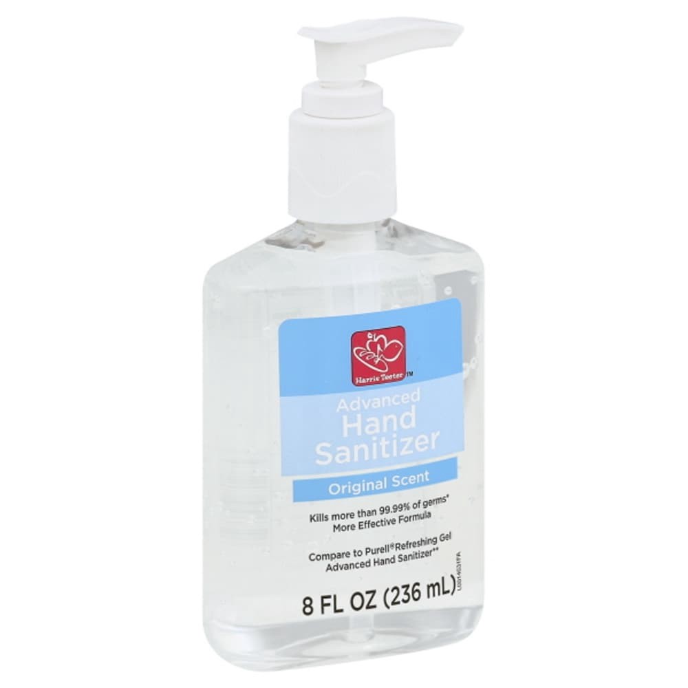 slide 1 of 3, Harris Teeter™ Advanced Original Scent Hand Santitizer, 8 fl oz
