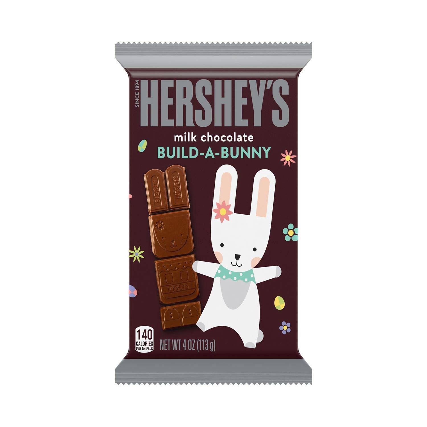 slide 1 of 2, Hershey's Build-A-Bunny Milk Chocolate Bar, 4 oz