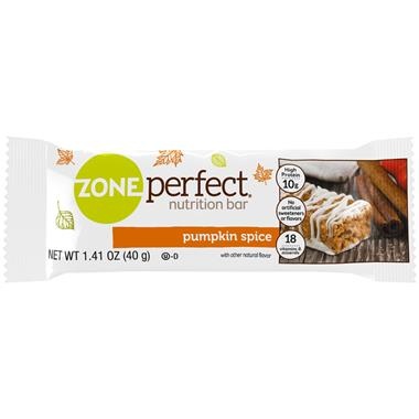 slide 1 of 1, Zone Perfect Nutrition Bar, Pumpkin Spice, 1.41 oz