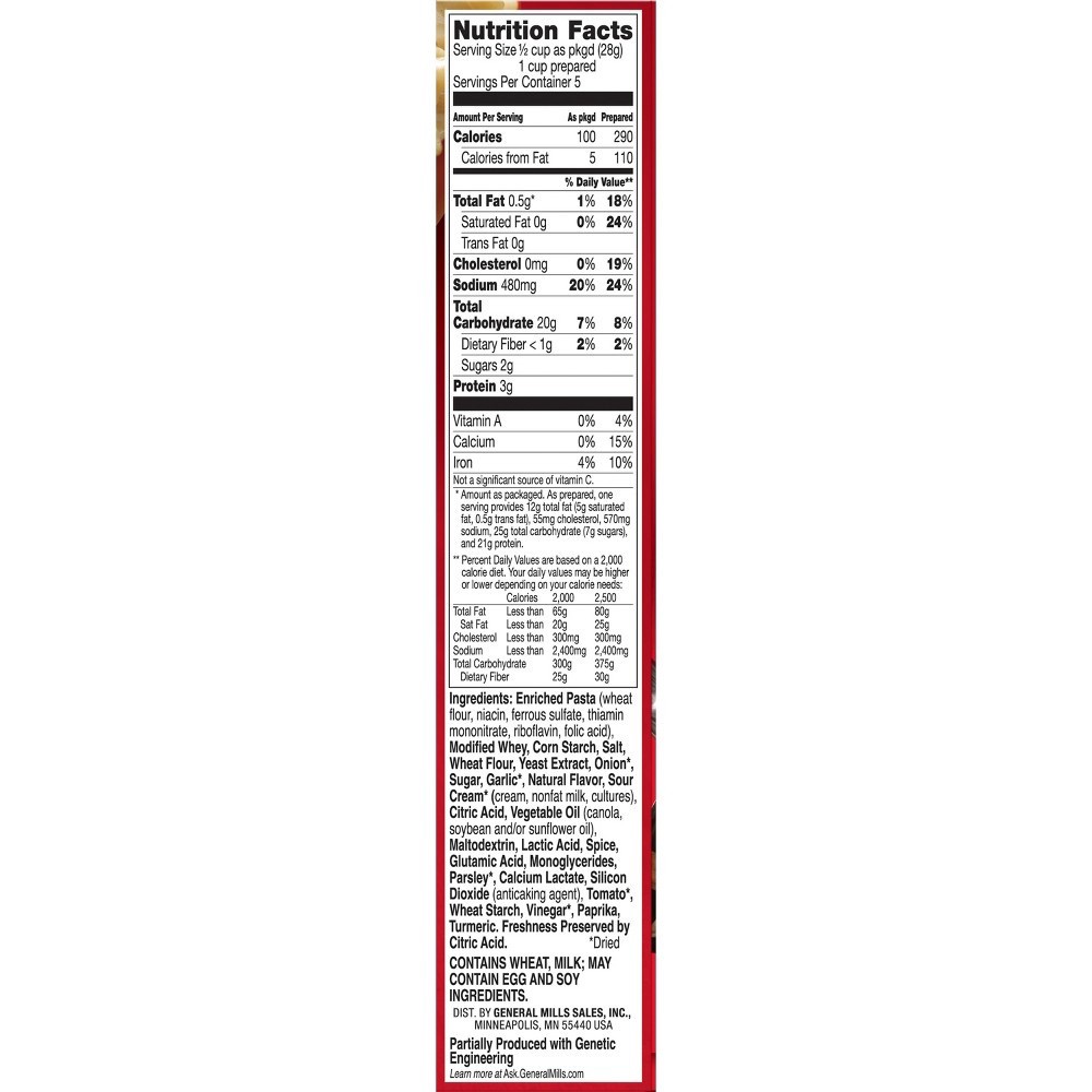 slide 4 of 4, Hamburger Helper Deluxe Beef Stroganoff, 5.5 oz