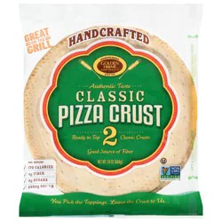 Golden Home Classic Pizza Crust 2 Each