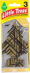Little Treess Gold Air Fresheners 3 ea
