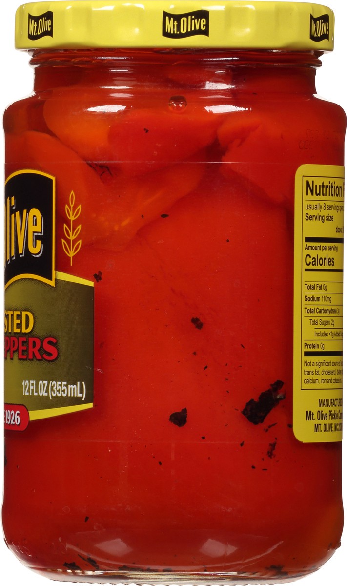 slide 7 of 7, Mt. Olive Roasted Red Peppers 12 fl oz, 12 fl oz