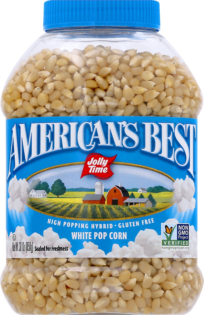 slide 12 of 13, Jolly Time White Pop Corn 30 oz, 30 oz