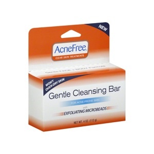 slide 1 of 1, AcneFree Cleansing Bar 4 oz, 4 oz; 112 gram