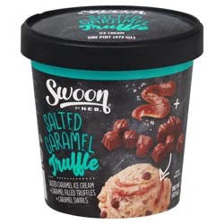 Swoon by H-E-B Salted Caramel Truffle Ice Cream