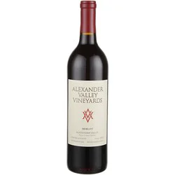 Alexander Valley Vineyards Merlot Wine - 750 Ml