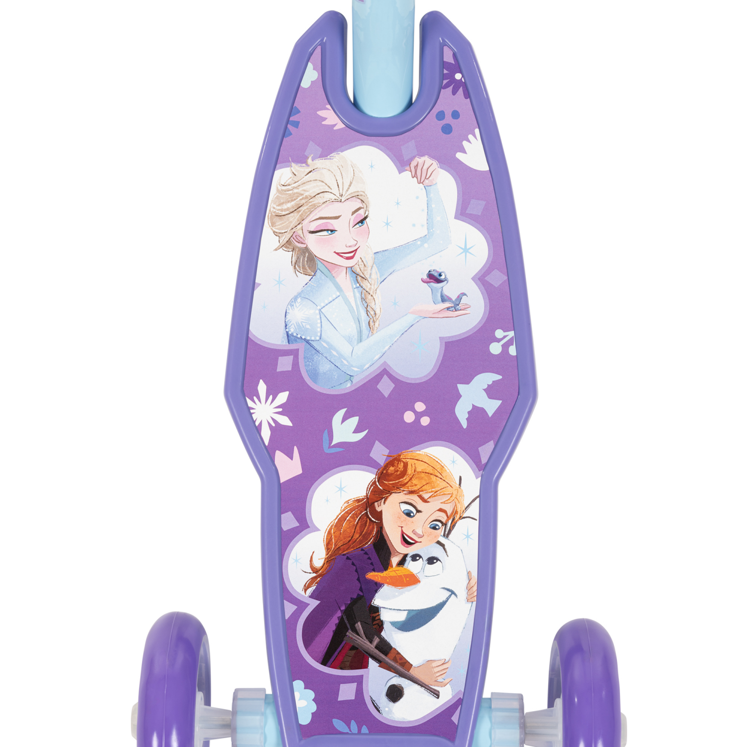 slide 4 of 4, Huffy Frozen 3 Wheel Scooter, 6 in