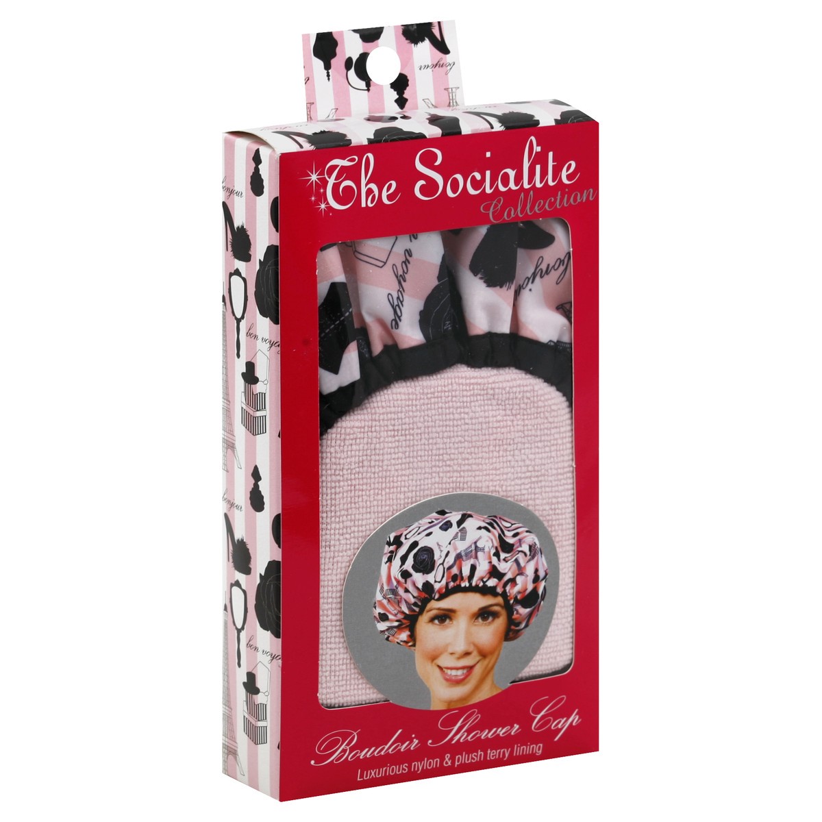 slide 4 of 5, Socialite Collection Shower Cap 1 ea, 1 ct