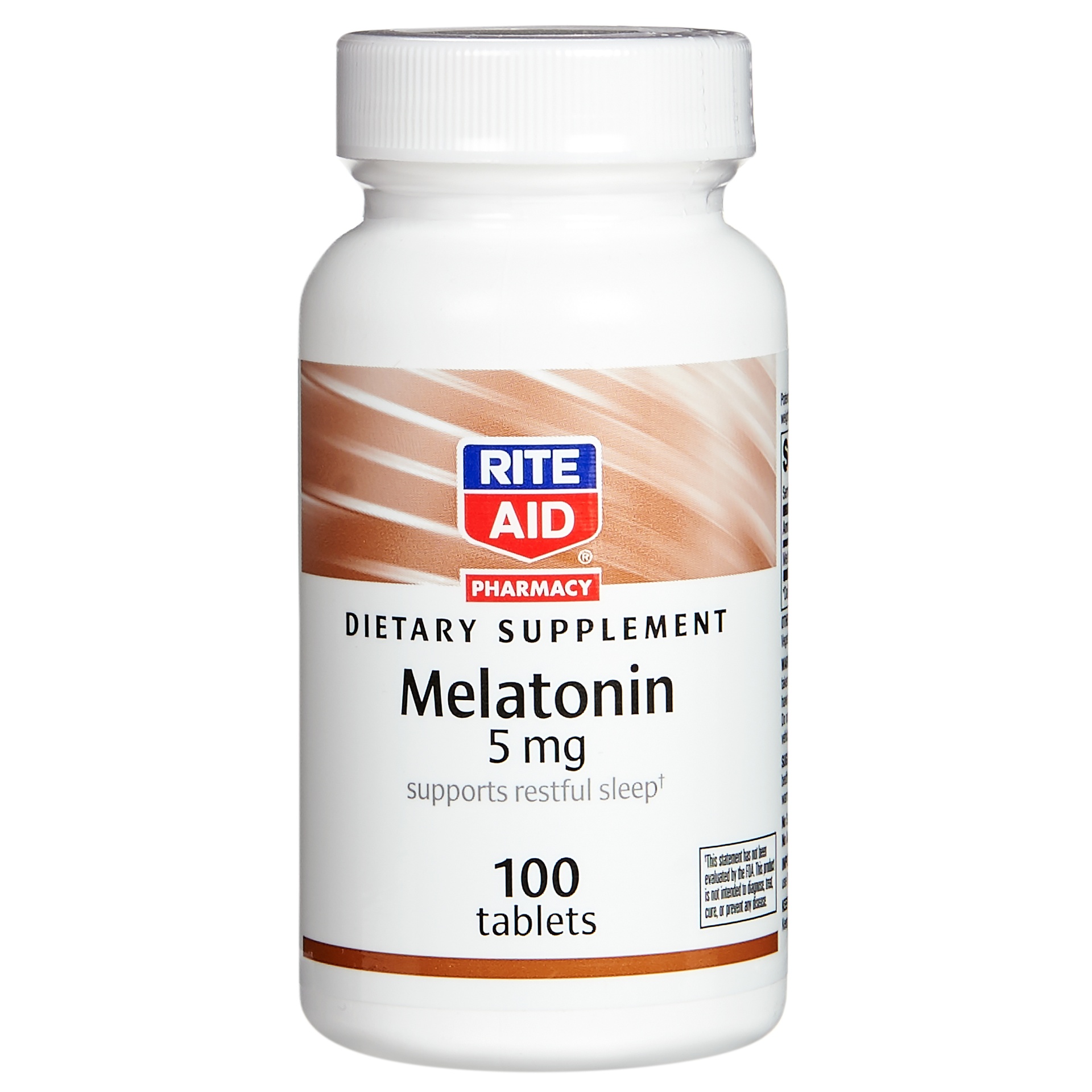 slide 1 of 3, Rite Aid Ra Melatonin, 100 ct