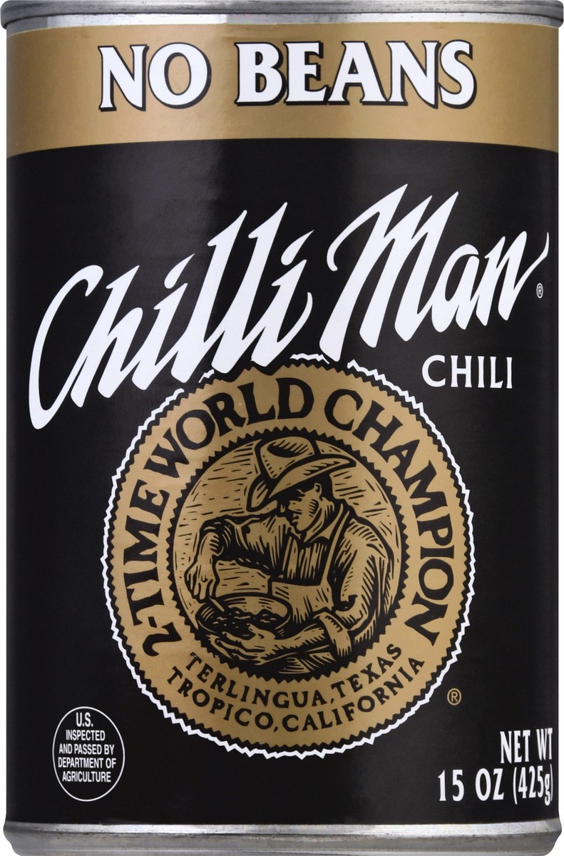 slide 11 of 12, Chilli Man Chili No Beans, 15 oz