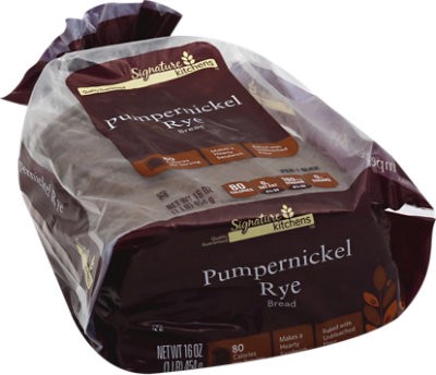 slide 1 of 1, Bread Pumpernickel Rye Sliced - Ea, 1 ct
