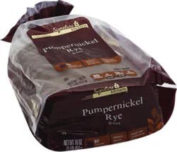 Bread Pumpernickel Rye Sliced - Ea