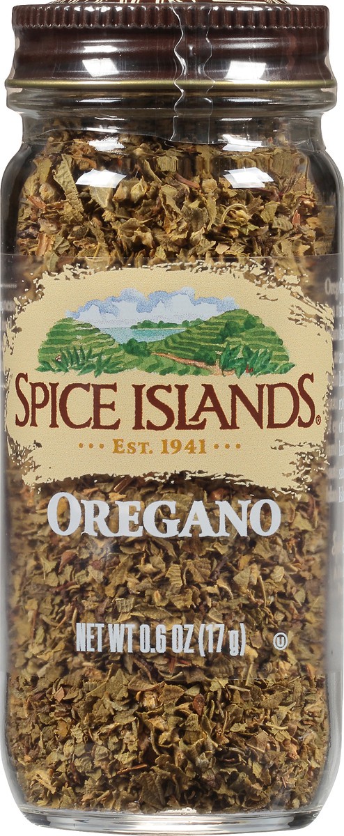 slide 2 of 10, Spice Islands Oregano 0.6 oz. Jar, 0.6 oz