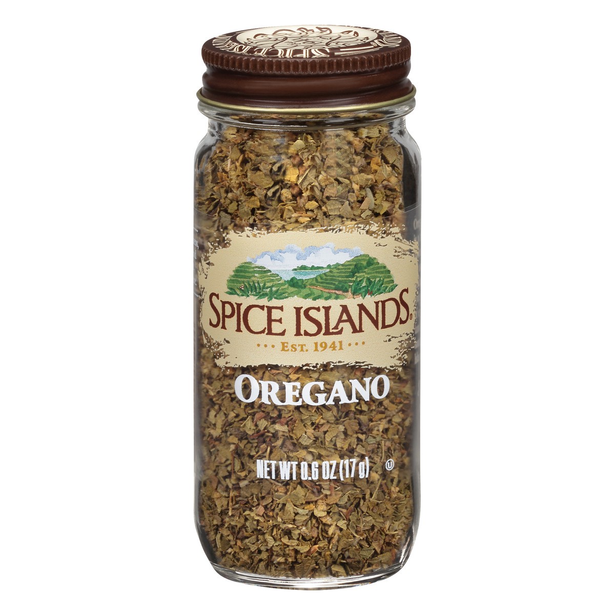 slide 6 of 10, Spice Islands Oregano 0.6 oz. Jar, 0.6 oz