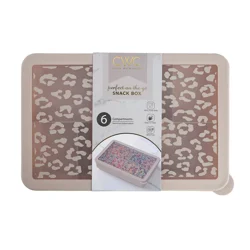 Cook With Color 6 Compartment Snackle Box