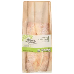 Nature's Promise Savory Garlic Loaf Artisan Bread