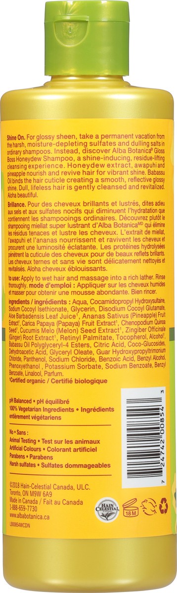 slide 3 of 12, Alba Botanica Hawaiian Honeydew Shampoo 355 ml, 355 ml