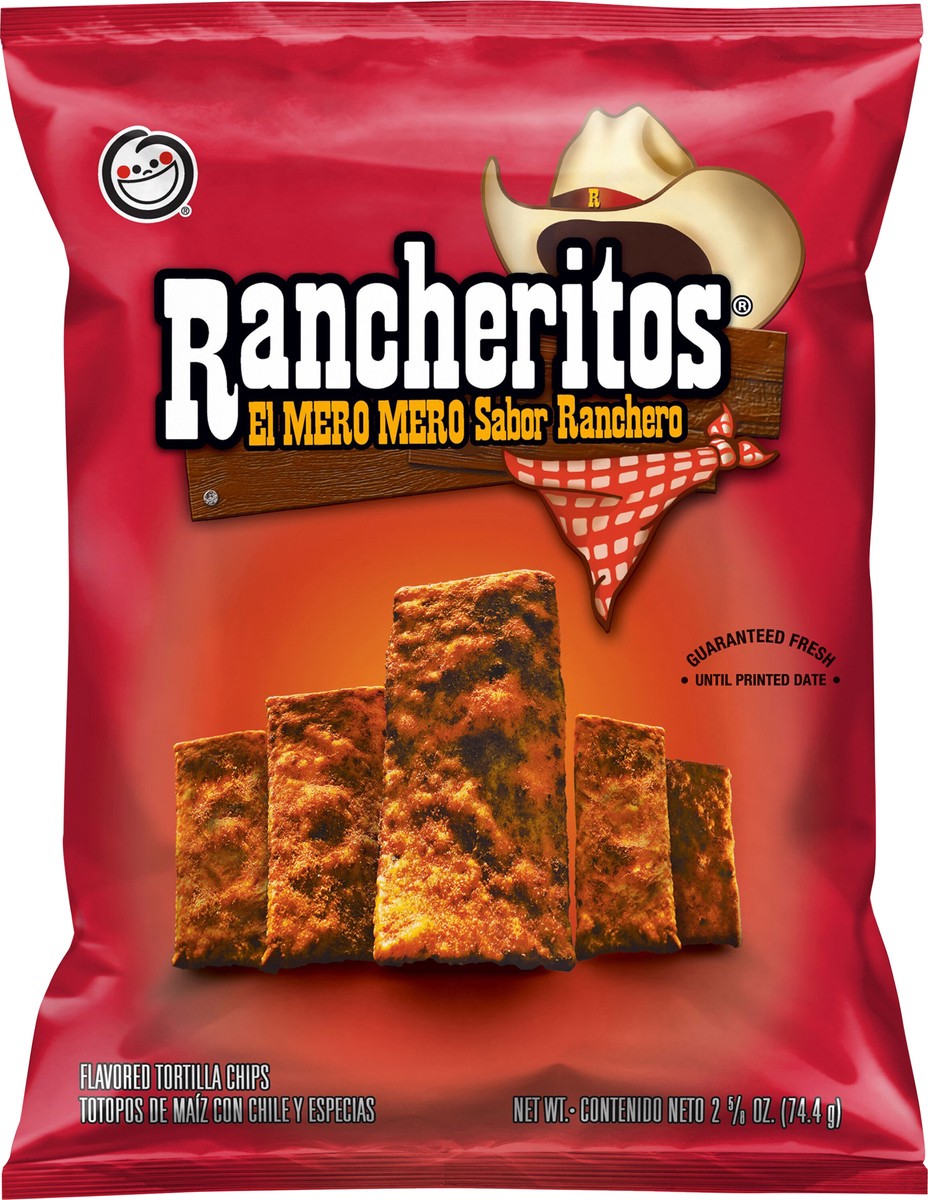 slide 7 of 8, Rancheritos Flavored Tortilla Chips Original 2 5/8 Oz, 2.625 oz