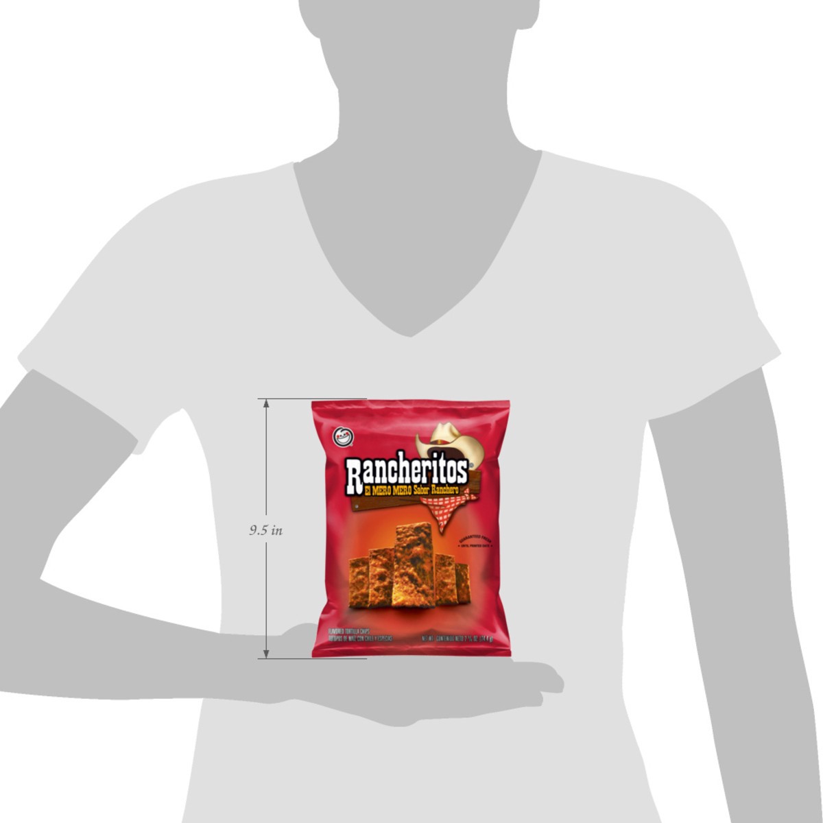 slide 8 of 8, Rancheritos Flavored Tortilla Chips Original 2 5/8 Oz, 2.625 oz