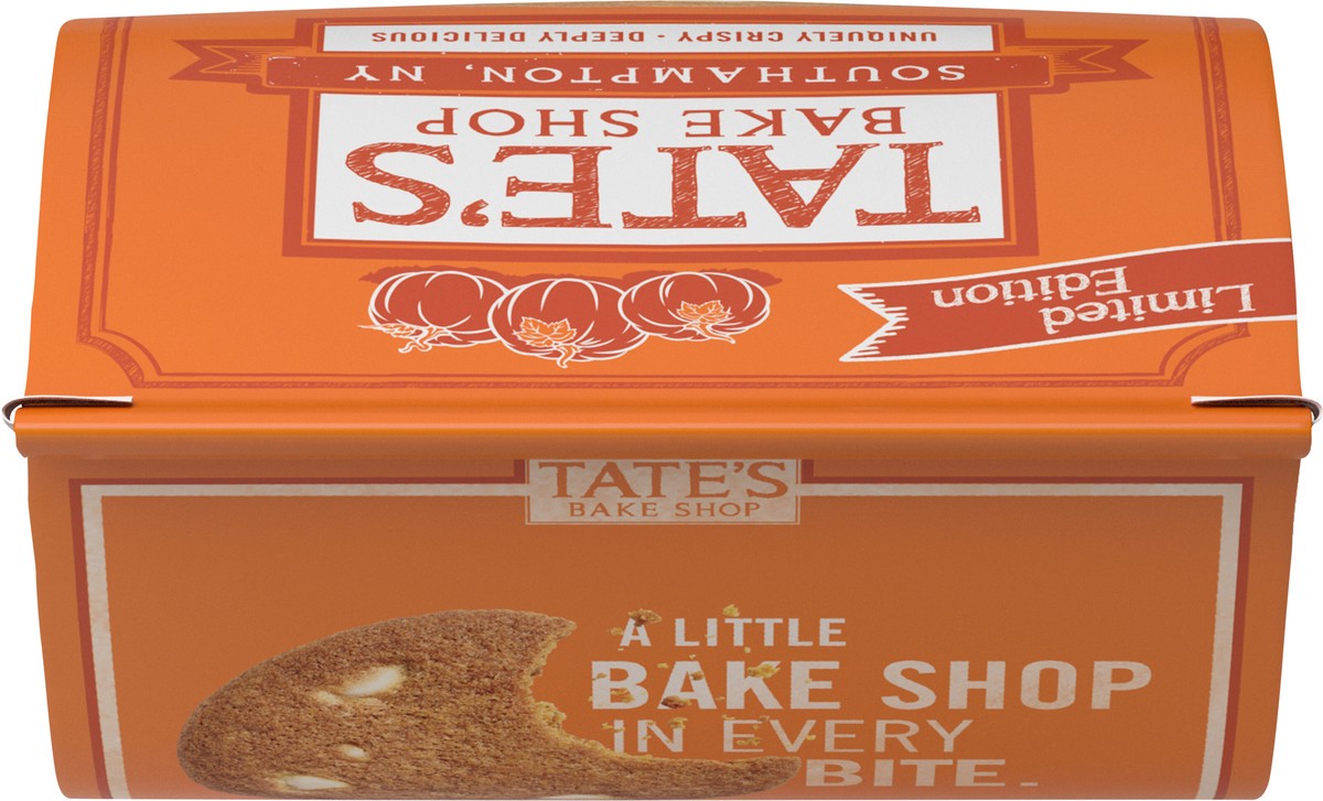 slide 5 of 7, Tate's Bake Shop Pumpkin Spice Cookies with White Chocolate Chips, Limited Edition, 7 oz, 7.01 oz