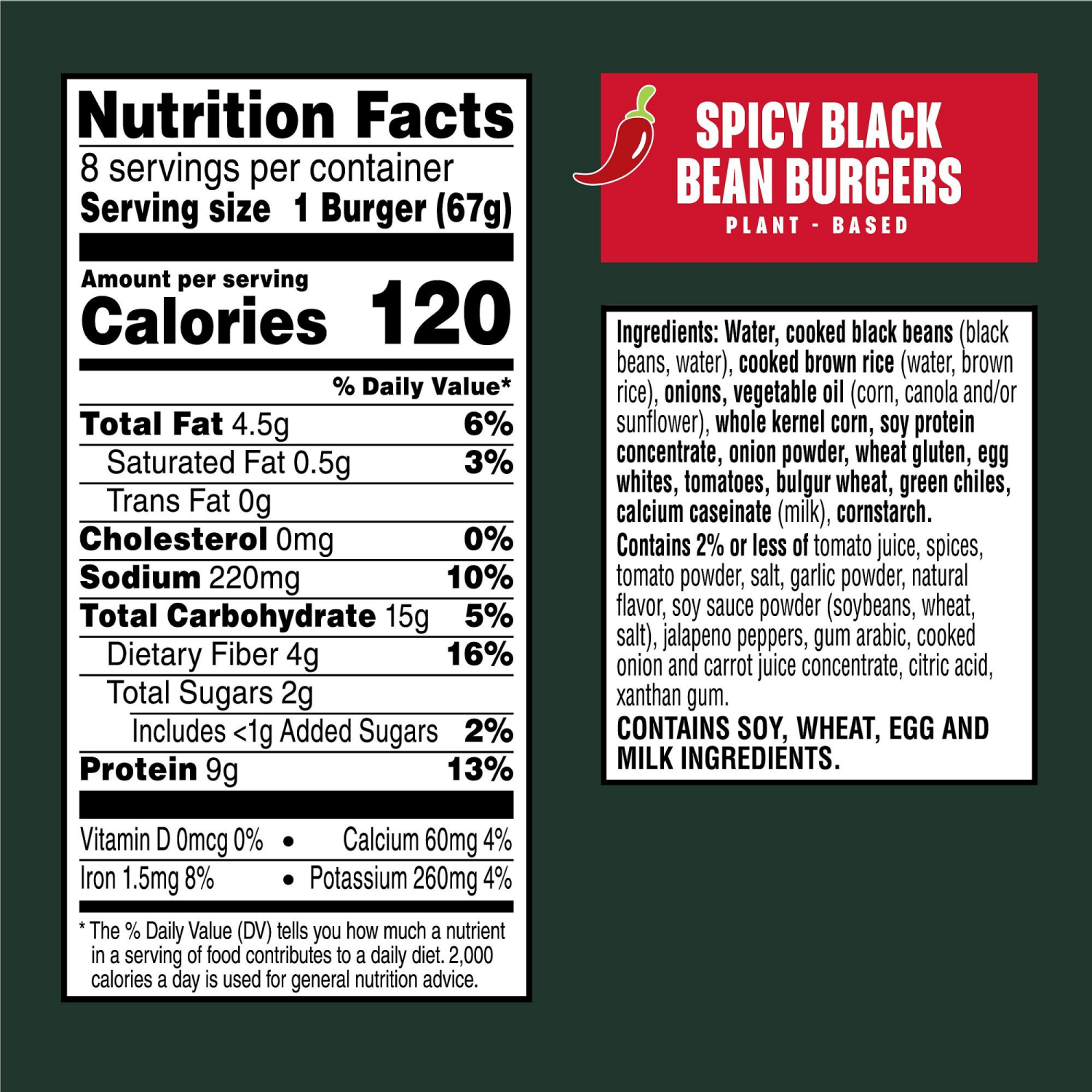slide 4 of 5, MorningStar Farms Spicy Black Bean Veggie Burgers, 8 ct