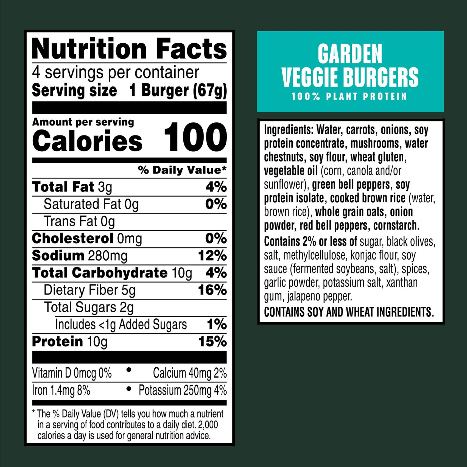 slide 5 of 5, MorningStar Farms Garden Veggie Veggie Burgers, 4 ct