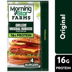 MorningStar Farms Grillers Original Veggie Burgers