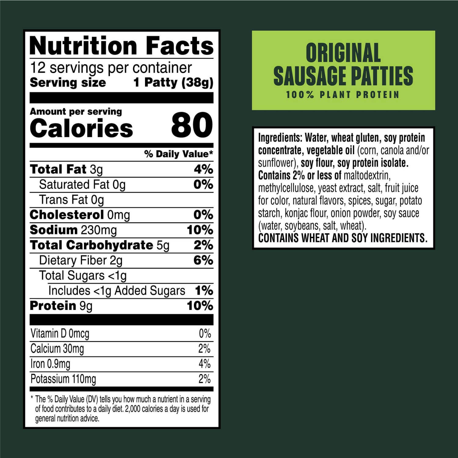 slide 5 of 5, MorningStar Farms Veggie Breakfast Original Sausage Patties, 12 ct
