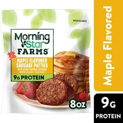 MorningStar Farms Veggie Breakfast Maple Flavored Sausage Patties