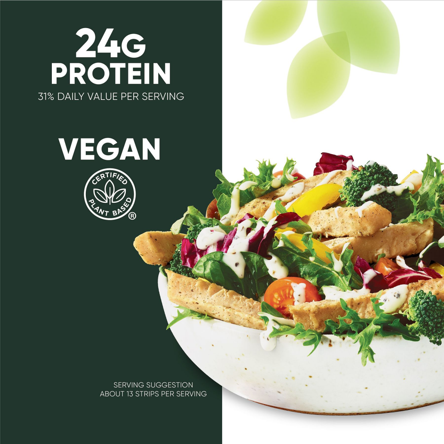 slide 2 of 5, MorningStar Farms Meal Starters Original Chik'n Strips, 10 oz