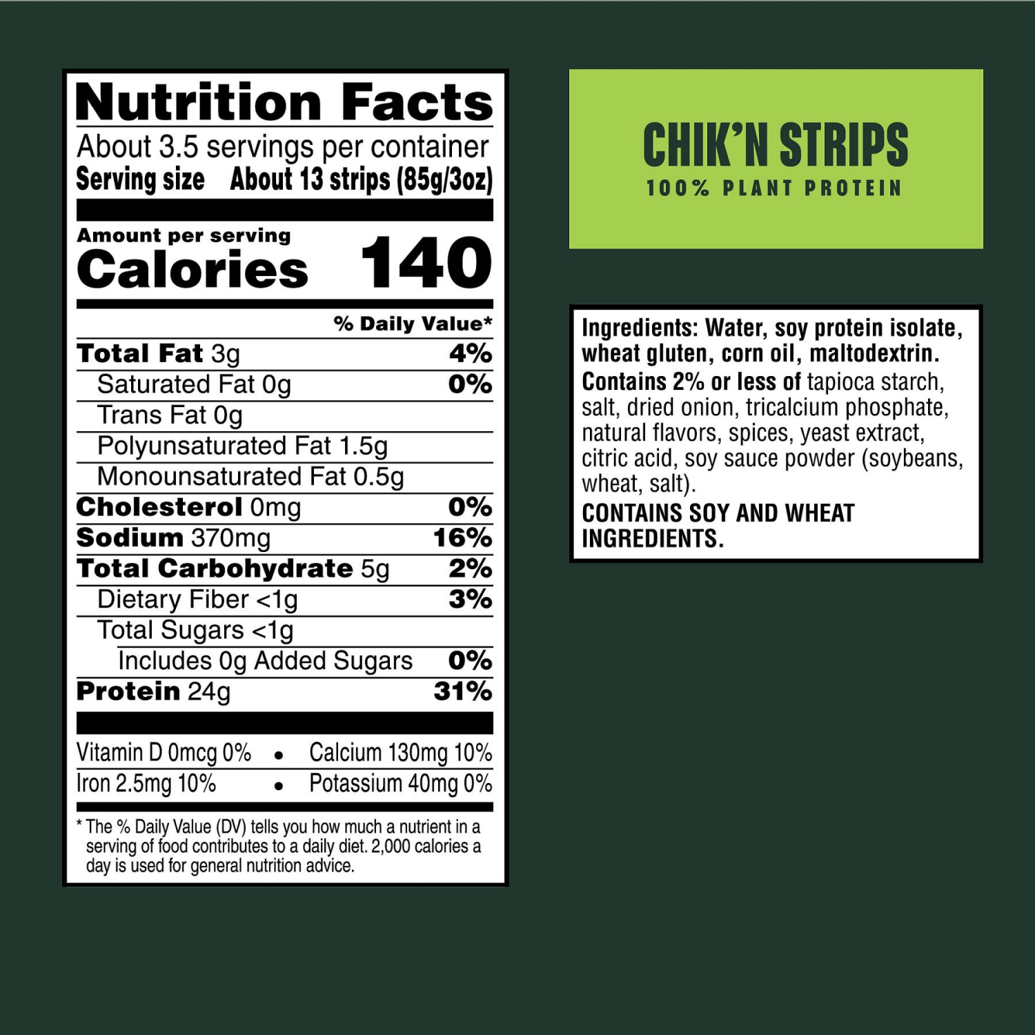 slide 5 of 5, MorningStar Farms Meal Starters Original Chik'n Strips, 10 oz