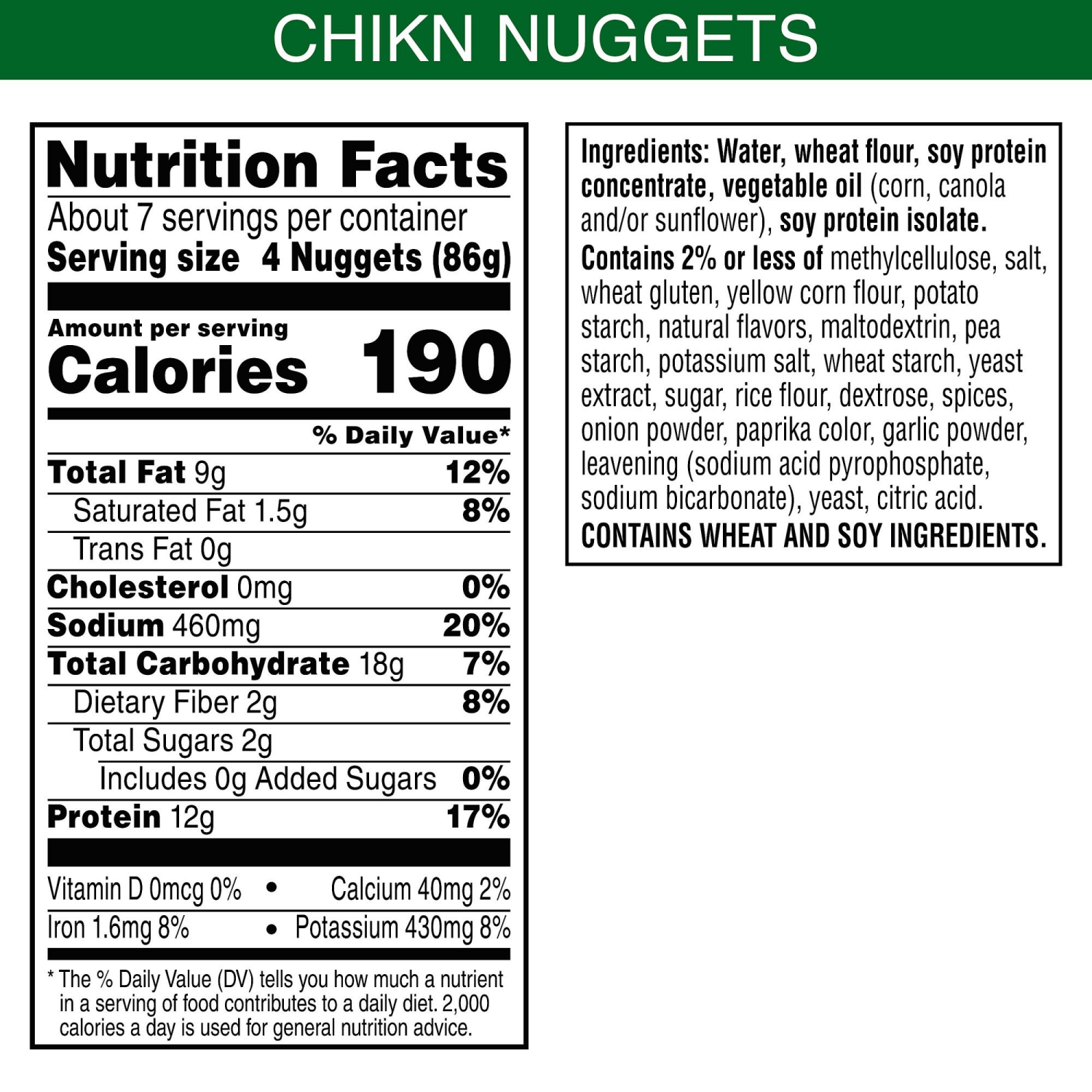 slide 4 of 5, MorningStar Farms Original Chik'n Nuggets, 21 oz