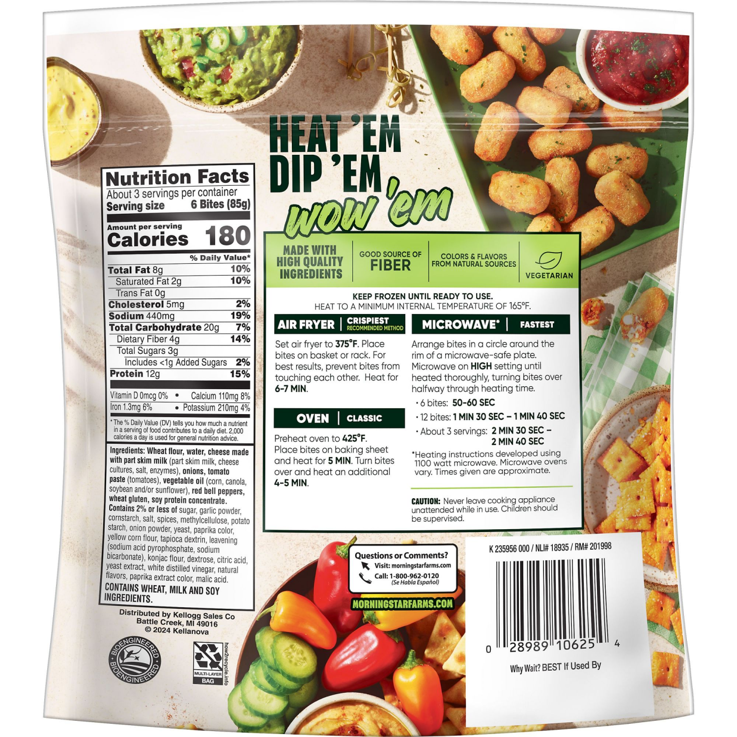 slide 3 of 5, Morningstar Farms Meal Solutions Pepperoni 9.5oz, 9.5 oz