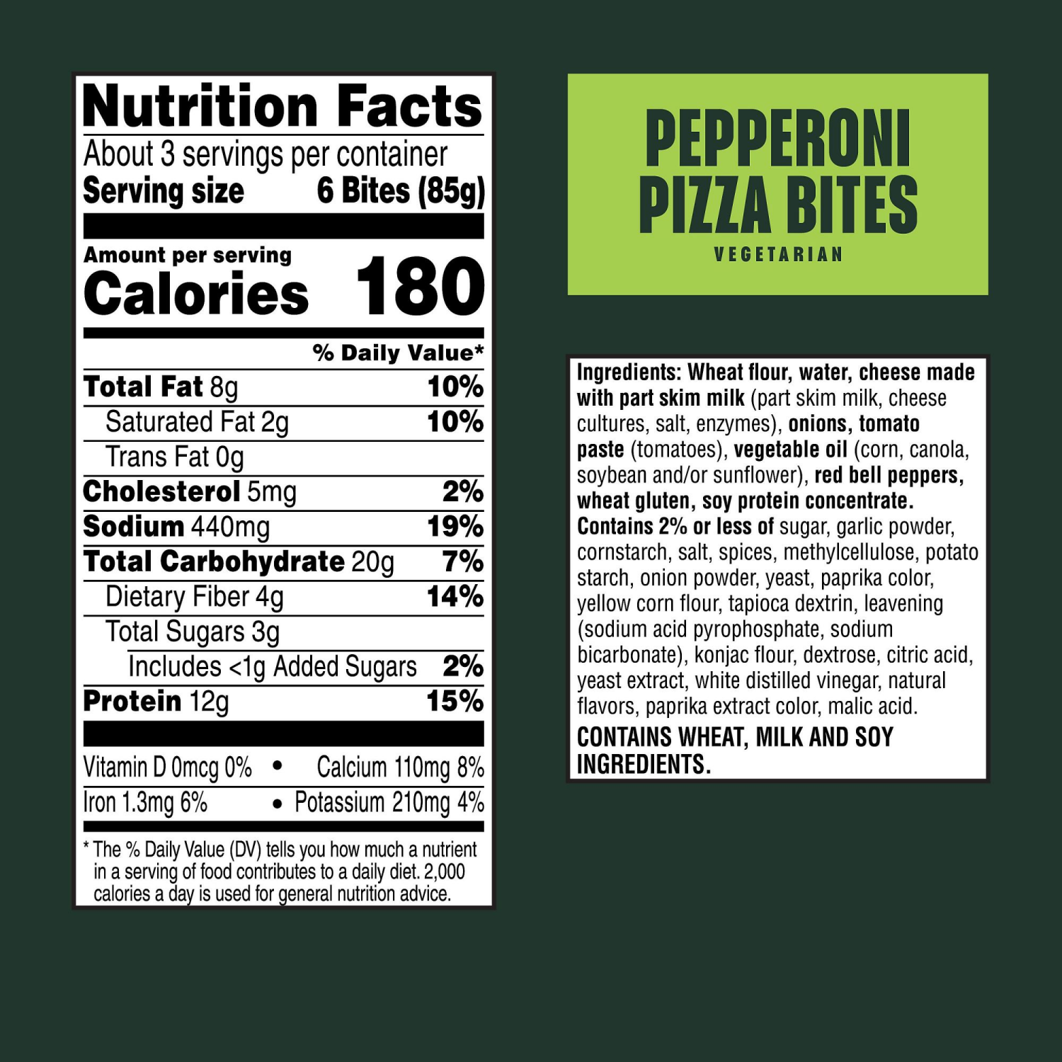 slide 4 of 5, Morningstar Farms Meal Solutions Pepperoni 9.5oz, 9.5 oz