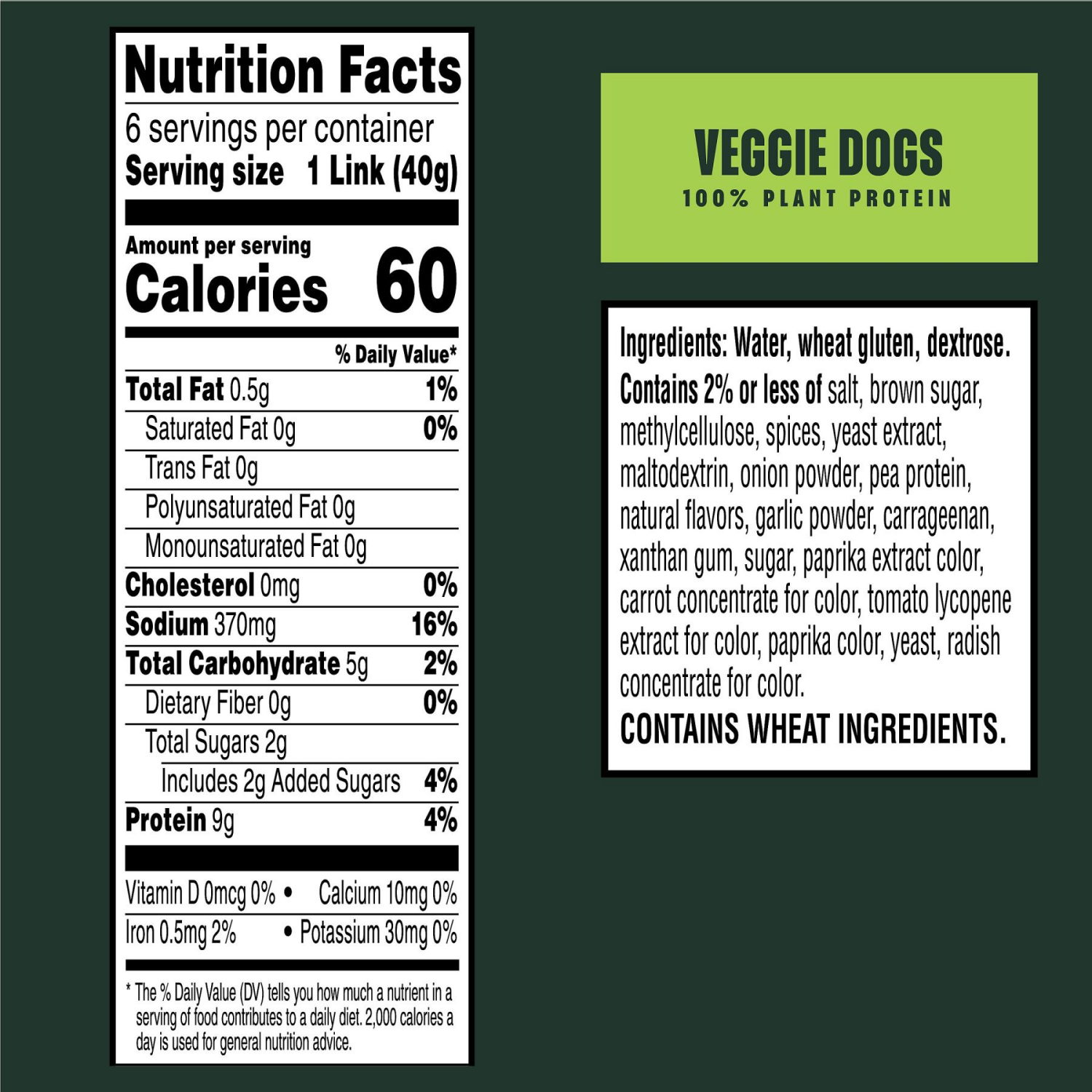 slide 8 of 8, MorningStar Farms Original Veggie Dogs, 6 ct