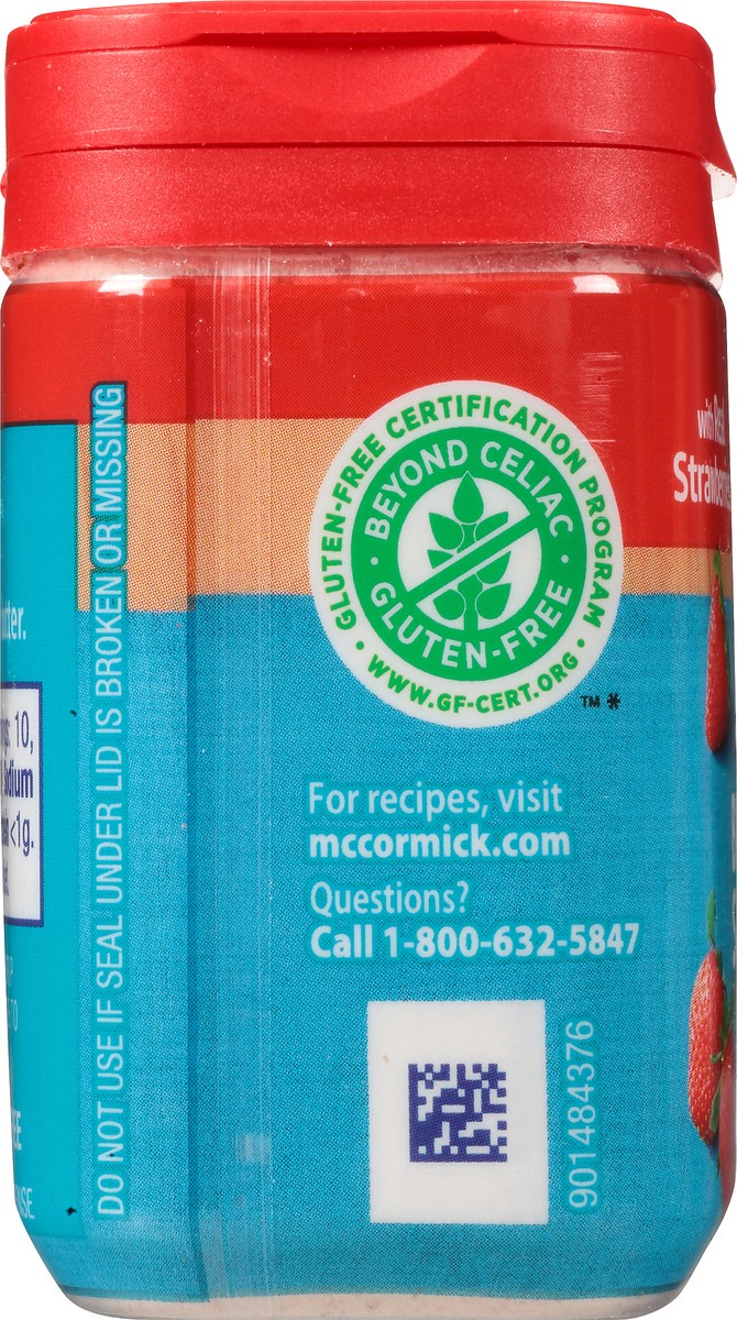 slide 5 of 14, McCormick Good Morning Strawberries & Cream Breakfast Seasoning 2.11 oz. Bottle, 2.11 oz