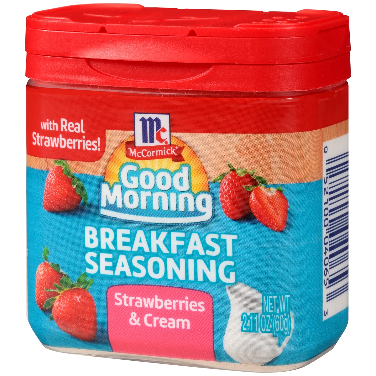 slide 10 of 14, McCormick Good Morning Strawberries & Cream Breakfast Seasoning 2.11 oz. Bottle, 2.11 oz