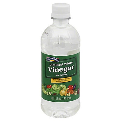 slide 1 of 1, Hill Country Fare Distilled White Vinegar, 16 oz