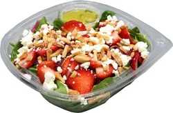 Central Market Spinach Strawberry Entree Salad