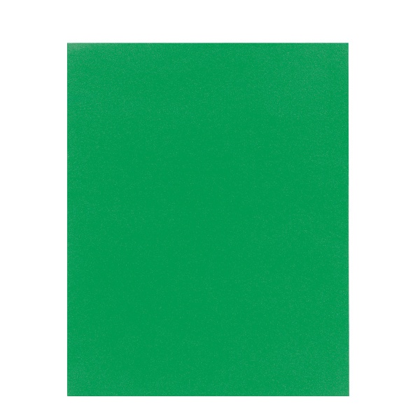 slide 1 of 2, Office Depot Brand School-Grade 2-Pocket Paper Folder, Letter Size, Green, 1 ct