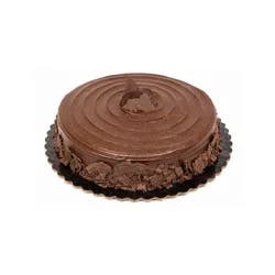 Hand Crafted Single Layer Chocolate Fudge Cake, 8 Inch